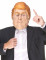 Donald Maske USA-Politiker beige-blond