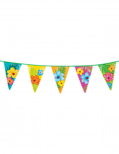Hawaii Wimpelgirlande Party-Deko bunt 6m